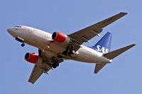 LN-RPB @ EGLL - Boeing 737-683 [28294]  (SAS Scandinavian Airlines) Home~G 29/07/2006. On approach 27R.