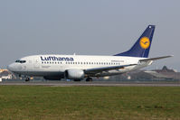 D-ABIN @ LOWG - Lufthansa B.737-500 @GRZ