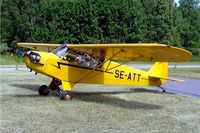 SE-ATT @ ESKB - Piper J3C-65 Cub [11979] Stockholm-Barkarby~SE 07/06/2008