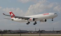 HB-JHI @ MIA - Swiss A330-300 - by Florida Metal