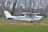 G-AWGD @ EGSV - Just landed. - by Graham Reeve