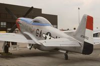 F-AZJJ - On display at Paris-Le Bourget Airport (1er Salon de l'Aviation Ancienne, 1994), painted with serial 44-74832/code GA-N. - by J-F GUEGUIN