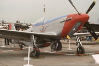 F-AZJJ - On display at Paris-Le Bourget Airport (1er Salon de l'Aviation Ancienne, 1994), painted with serial 44-74832/code GA-N. - by J-F GUEGUIN