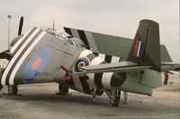 F-AZJA - On display at Paris-Le Bourget Airport (1er Salon de l'Aviation Ancienne, 1994). - by J-F GUEGUIN