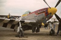N11T - P-51D-30-NA, c/n 122-40965, serial 44-74425, on display at Paris-Le Bourget Airport (1er Salon de l'Aviation Ancienne, 1994). - by J-F GUEGUIN