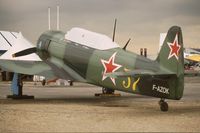 F-AZOK - Aircraft built by LET as model C-11 on display at Paris-Le Bourget Airport (1er Salon de l'Aviation Ancienne, 1994). - by J-F GUEGUIN