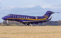 M-CLAB @ EGGW -  Bombardier BD-100-1A10 Challenger 300 Challenger Landing runway 26 Luton nway 26 - by Paul Ferry