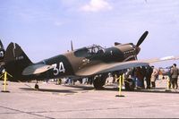 F-AZPJ - On display at Paris-Le Bourget Airport (Salon des Avions de Légende, 1996). - by J-F GUEGUIN