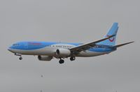 G-TAWA @ EGSH - Coming in to land at Norwich. - by Graham Reeve