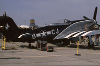F-AZJM - On display at Paris-Le Bourget Airport (Salon des Avions de Légende, 1996) (P-51D-25-NA, serial 44-73027). - by J-F GUEGUIN