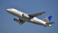 N849UA @ KLAX - Departing LAX on 25R - by Todd Royer
