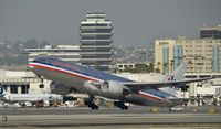 N758AN @ KLAX - Departing LAX on 25R - by Todd Royer