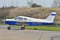 G-LFSC @ EGSV - Parked at Old Buckenham. - by Graham Reeve