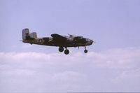 F-AZID - In flight while landing at Paris-Le Bourget Airport (Salon des Avions de Légende, 1996). - by J-F GUEGUIN