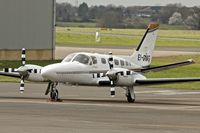 EI-DMG @ EGBJ - Cessna 441, c/n: 441-0165 - by Terry Fletcher