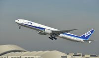 JA789A @ KLAX - Departing LAX on 25R - by Todd Royer