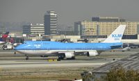 PH-BFP @ KLAX - Taxiing to gate at LAX - by Todd Royer
