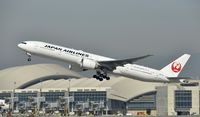 JA731J @ KLAX - Departing LAX on 25R - by Todd Royer