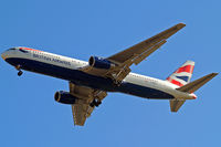 G-BZHA @ EGLL - Boeing 767-336ER [29230] (British Airways) Home~G 25/05/2011. On approach 27R.