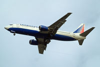 EI-CXK @ EGLL - Boeing 737-4S3 [25596] (Transaero Airlines) Home~G 03/02/2011. On approach 27R.