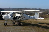 G-CDPP - Ikarus seen at a Private Farm Strip in West Wales. - by Derek Flewin