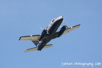 N316AF @ KSRQ - Embraer EMB-110 Bandeirante (N316AF) departs Sarasota-Bradenton International Airport - by Donten Photography