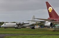 ZS-JIZ @ EGHH - With VP-BAT 747SP - by John Coates
