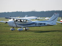 G-GWYN @ EGLM - Reims Cessna F172M at White Waltham. Ex PH-TWN - by moxy