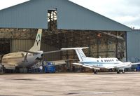 G-IASM @ EGHH - At European with F-HCOA - by John Coates