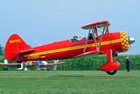 D-EMDV @ EDMT - Boeing Stearman N2S-5 (E-75) Kaydet [75-5844] Tannheim~D 24/08/2013 - by Ray Barber