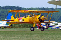 N67193 @ EDMT - Boeing Stearman N2S-5 Kaydet [75-8116] Tannheim~G 24/08/2013 - by Ray Barber