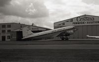 G-ANTC - Parked at Paris/Toussus-le-Noble airport; this DC-3C-S1C3G was built as C-47B-5-DK Skytrain, serial 43-48850, then used by RAF as Dakota IV, serial KJ938. - by J-F GUEGUIN