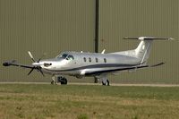 M-ERIL @ EGGW - 2010 Pilatus PC-12/47E, c/n: 1240 at Luton - by Terry Fletcher