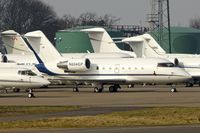 N604EP @ EGGW - Bombardier CL604, c/n: 5462 (ex D-AHLE ) at Luton - by Terry Fletcher