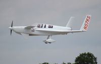 N57KS @ LAL - Rutan Defiant - by Florida Metal