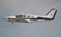 N58EL @ LAL - Beech 58 Baron