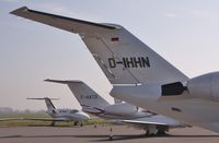 D-IHHN @ EGHH - Tail with F-HATG - by John Coates
