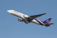 HS-TJT @ EBBR - Flight TG935 (Pathum Wan) is climbing from RWY 25R