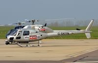 G-SKYN @ EGSH - Just landed with G-TAKE behind. - by Graham Reeve