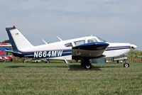 N664MW @ EDMT - Piper PA-28R-180 Cherokee Arrow [28R-30616] (Plane Fun Inc) Tannheim~D 23/08/2013 - by Ray Barber