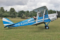 G-AJHS @ X1WP - De Havilland DH-82A Tiger Moth II at The De Havilland Moth Club's 28th International Moth Rally at Woburn Abbey. August 2013. - by Malcolm Clarke
