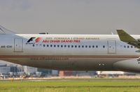 A6-EHI @ EGLL - Close up at Cains Lane - by John Coates