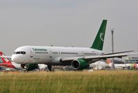 EZ-A011 @ EGLL - Entering 27L - by John Coates