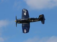 N713JT @ KTIX - Corsair at Tico Warbirds Airshow 14 Mar 2014 - by Roy Schering
