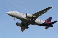 OO-SSV @ EBBR - Arrival to RWY 25R