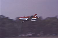 F-WZAV @ EGLF - Flying display at Farnborough Airshow ,september 1976. - by Raymond De Clercq