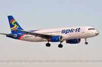 N608NK @ KFLL - Spirit A320 with new nose. - by FerryPNL
