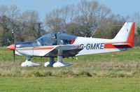 G-GMKE @ EGSV - Departing from Old Buckenham. - by Graham Reeve