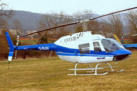 G-BLGV @ EGBC - Bell 206B2 Jet Ranger II [982] (Heliflight) Cheltenham Racecourse~G 17/03/2010