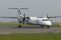 G-JECJ @ EGSH - Just landed. - by Graham Reeve